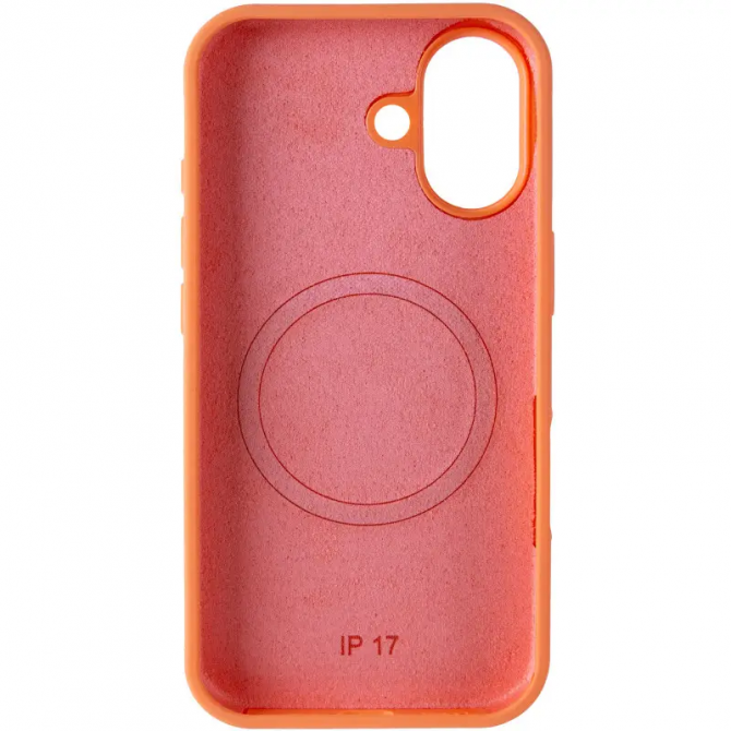 Накладка Liquid Magnetic для iPhone 17 Orange-2