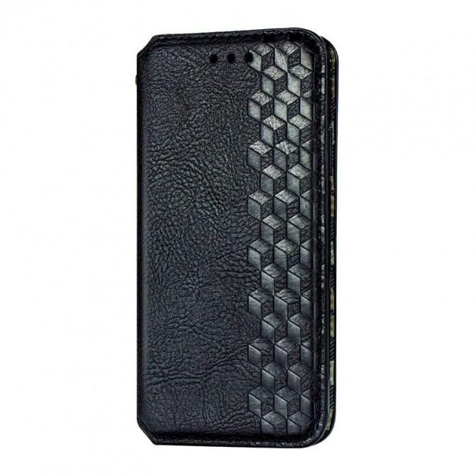 Чехол-книжка GETMAN Cubic for Xiaomi Redmi Note 9s/Note 9 Pro Black