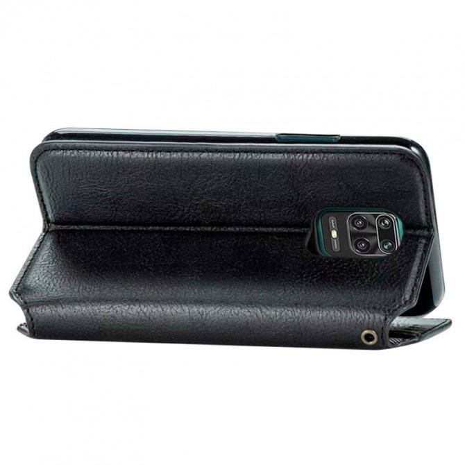 Чехол-книжка GETMAN Cubic for Xiaomi Redmi Note 9s/Note 9 Pro Black-2