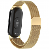 Браслет для Xiaomi Band 8 milanese design Gold