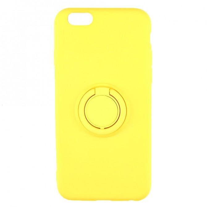 Чехол Ring Color для iPhone 7/8 Желтый-1