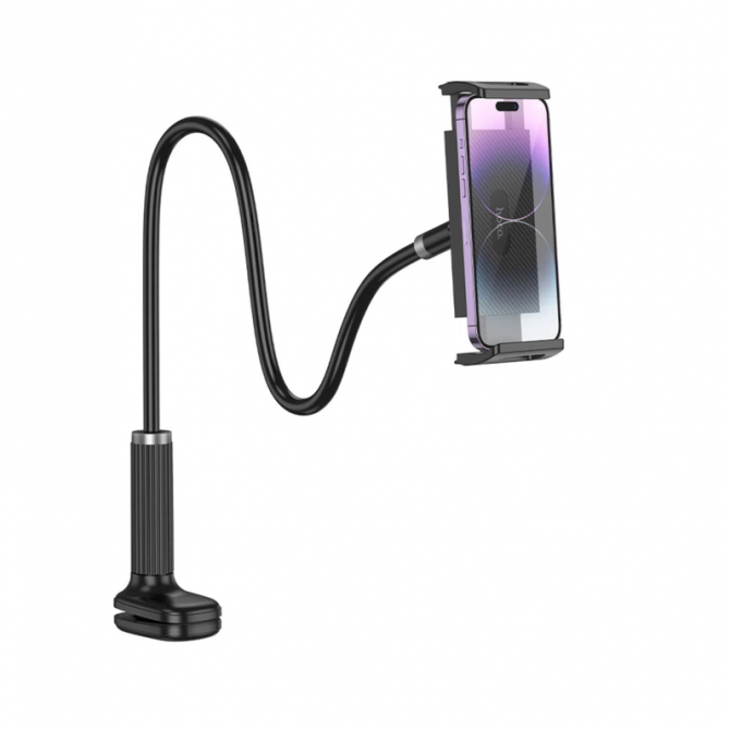 Настільний тримач Hoco HD10 Bamboo lazy stand Black