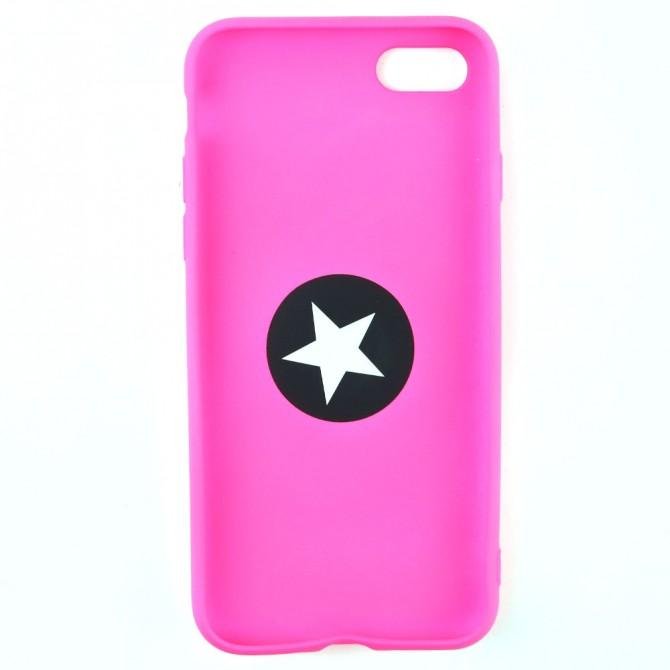 Чехол Ring Color для iPhone 7/8 Розовый-2