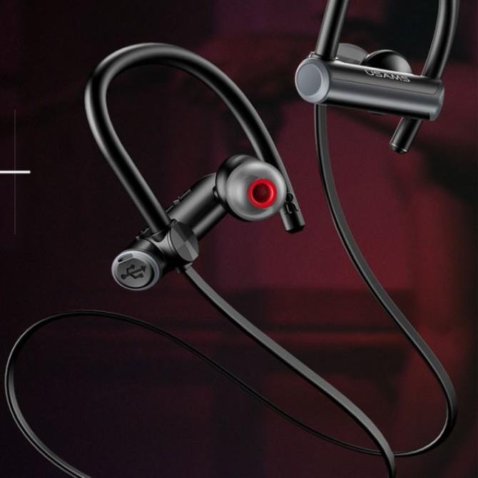 Беспроводные наушники USAMS S4 Sport Red-2