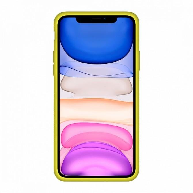 Чохол силіконовий для iPhone 11 Яскраво Лимонний FULL