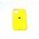 Чохол силіконовий для iPhone 11 Яскраво Лимонний FULL