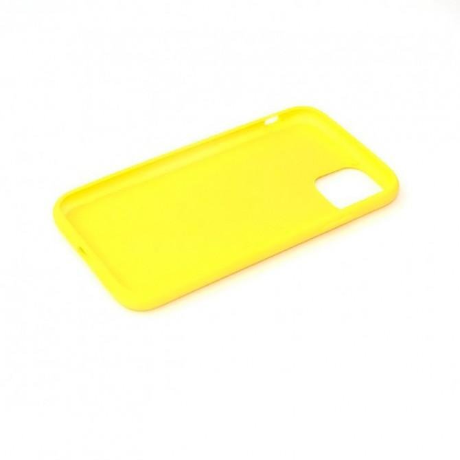 Чохол силіконовий для iPhone 11 Яскраво Лимонний FULL-4