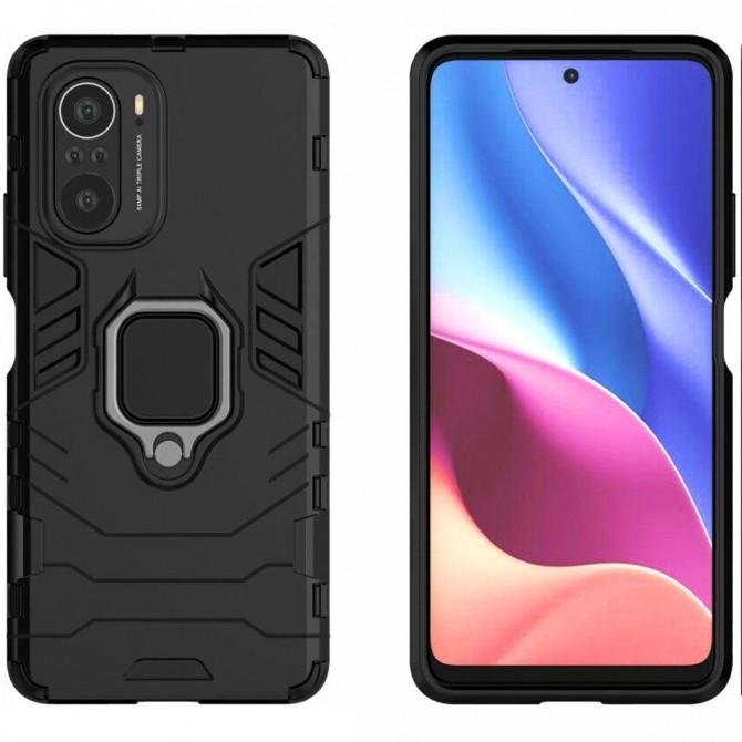 Чехол HONOR Hard Defence Series для Xiaomi Poco F3 Black (with magnet)