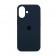 Силіконовий чохол для iPhone 16 Dark Blue FULL