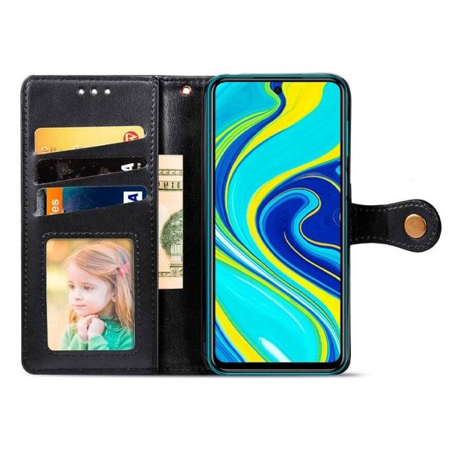 Чехол-книжка GETMAN Gallant for Samsung A52 Black-2