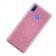 Чехол Silicone 3in1 Блёстки для Huawei P Smart Plus Pink