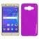 Чехол Silicone 3in1 Блёстки для Huawei Y3 2017 Purple