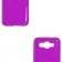 Чехол Silicone 3in1 Блёстки для Huawei Y3 2017 Purple