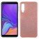 Чехол Silicone 3in1 Блёстки для Samsung A750 Galaxy A7 2018 Pink