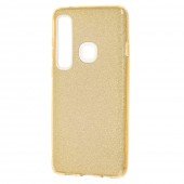 Чехол Silicone 3in1 Блёстки для Samsung A9 2018 (A920) Gold Чехол Silicone 3in1 Блёстки для Samsung A9 2018 (A920) Gold