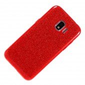 Чохол Silicone 3in1 Блискітки для Samsung J250 Galaxy J2 2018 Червоний Чохол Silicone 3in1 Блискітки для Samsung J250 Galaxy J2 2018 Червоний