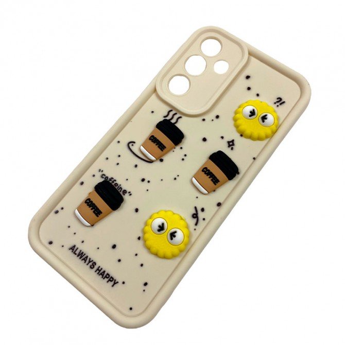Чохол TPU Toys Case для Samsung Galaxy A16 4G/5G (Sand / Always Happy)-2