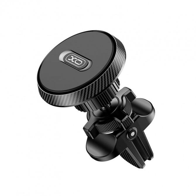 Автотримач XO C122 Round Magnetic Black