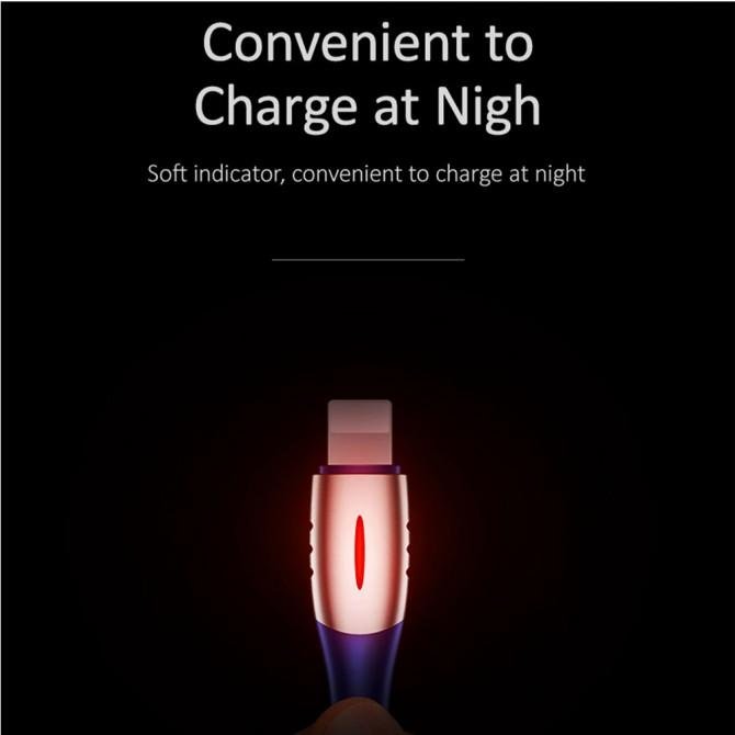 Кабель Usams US-SJ304 Lightning Чёрный-2