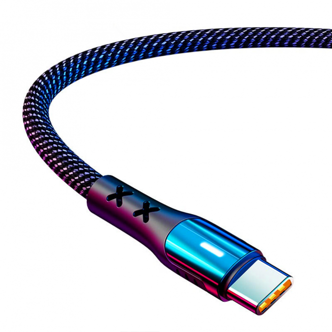 Кабель Usams U27 US-SJ319 5A Type-C Data and Charging Cable 1.2m (SJ319USB01)-2