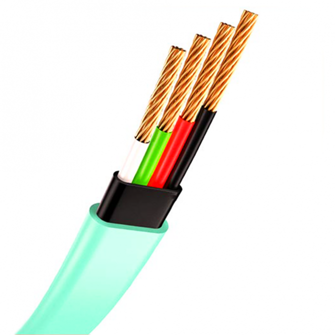 Кабель Usams U2 US-SJ199 Flat Data Lightning - USB 1.2m Blue (SJ199IP04)-1