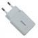 Мережевий зарядний пристрій Usams US-CC073 T17 Dual USB Display Travel Charger Білий (CC73TC01)