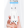 Сетевое зарядное устройство Usams US-CC067 T13 Dual USB Travel Charger White (CC67TC01)