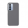 Кожаный чехол Leather Case Metal Buttons для Samsung Galaxy A06 Titanium Gray