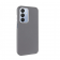 Кожаный чехол Leather Case Metal Buttons для Samsung Galaxy A06 Titanium Gray