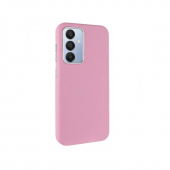 Кожаный чехол Leather Case Metal Buttons для Samsung Galaxy A06 Light Pink