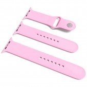 Ремінець для Apple Watch 42/44/45/46/49mm Sport Band 3 pcs (S/M & M/L) Light Pink Ремінець для Apple Watch 42/44/45/46/49mm Sport Band 3 pcs (S/M & M/L) Light Pink