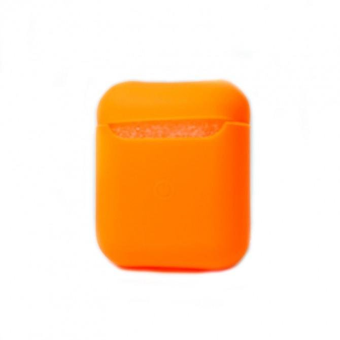 Чохол U-Like Silicone SLIM Protective Case For Airpods Papaya-1