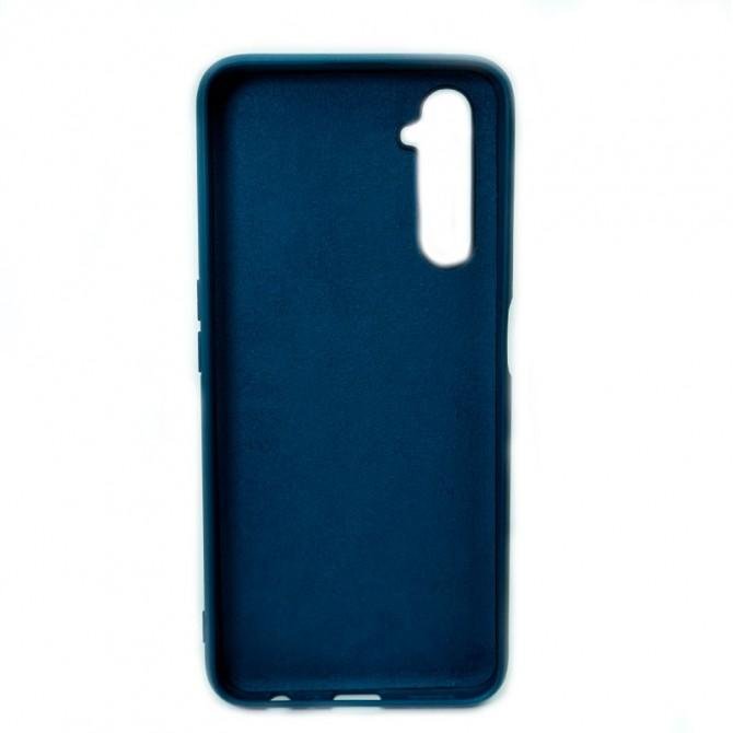 Чехол Original Soft Case Realme 6 Pro Темно Синий FULL-1