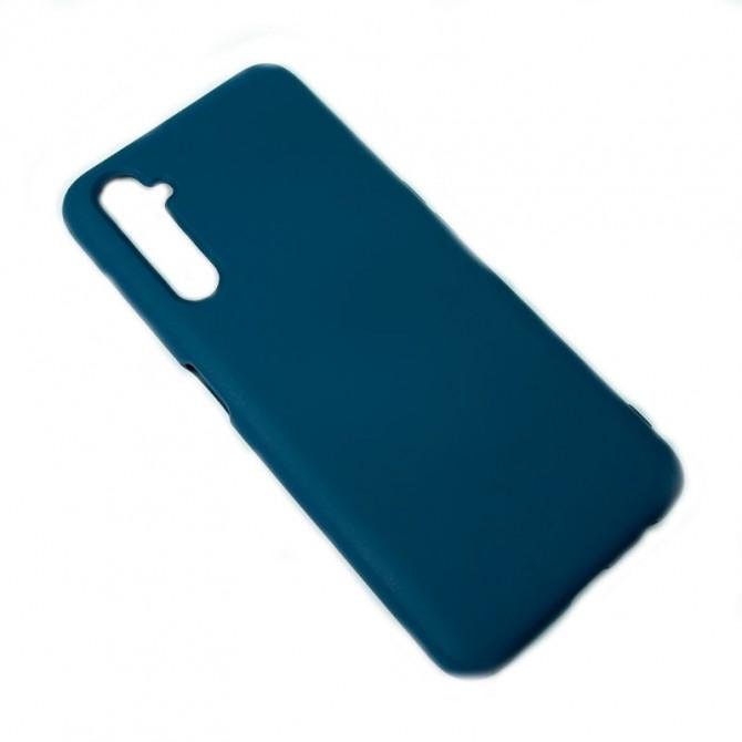 Чехол Original Soft Case Realme 6 Pro Темно Синий FULL-3