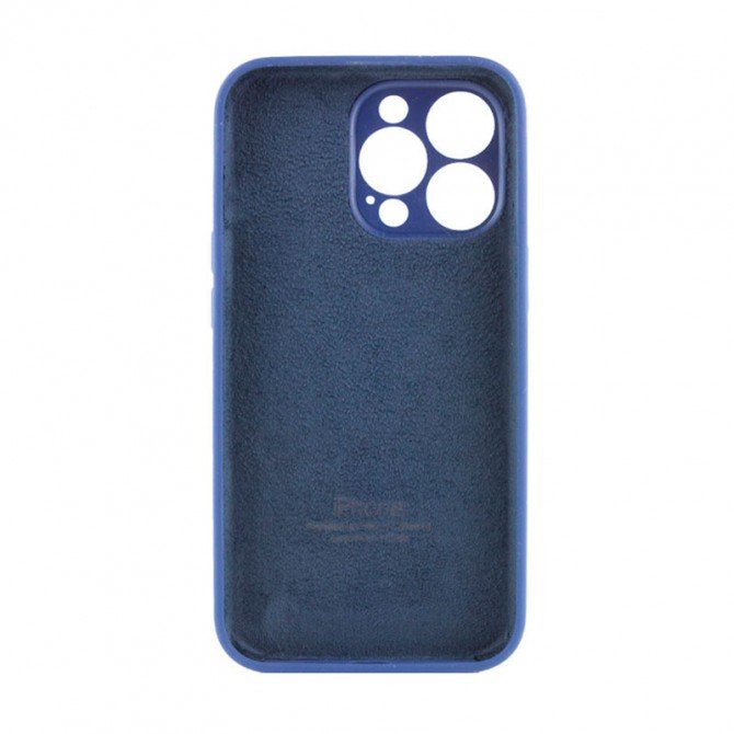 Силіконовий чохол для iPhone 15 Pro Max Deep Navy FULL-1