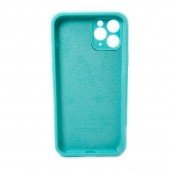 Оригинальный силиконовый чехол для iPhone 11 Pro Ментоловый FULL (SQUARE SHAPE) Оригинальный силиконовый чехол для iPhone 11 Pro Ментоловый FULL (SQUARE SHAPE)