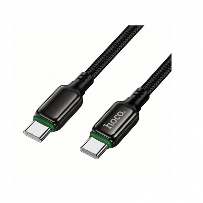 Кабель Hoco X127 Exceed Type-C to Type-C 60W Black 1m