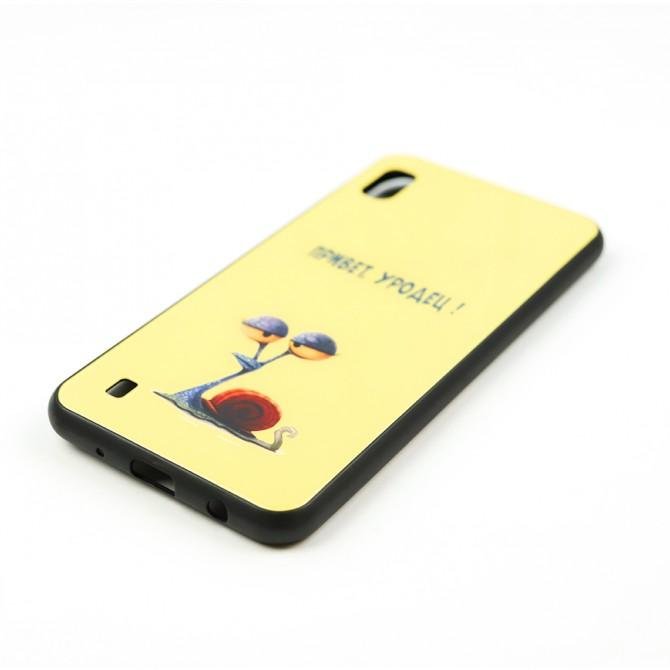 Чехол Joke series для Samsung A105 Galaxy A10 2019 Привет у....ц-3