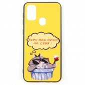 Чохол Joke series для Samsung M307F Galaxy M30s/M215 Galaxy M21Вино Чохол Joke series для Samsung M307F Galaxy M30s/M215 Galaxy M21Вино