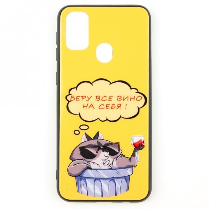Чохол Joke series для Samsung M307F Galaxy M30s/M215 Galaxy M21Вино-1