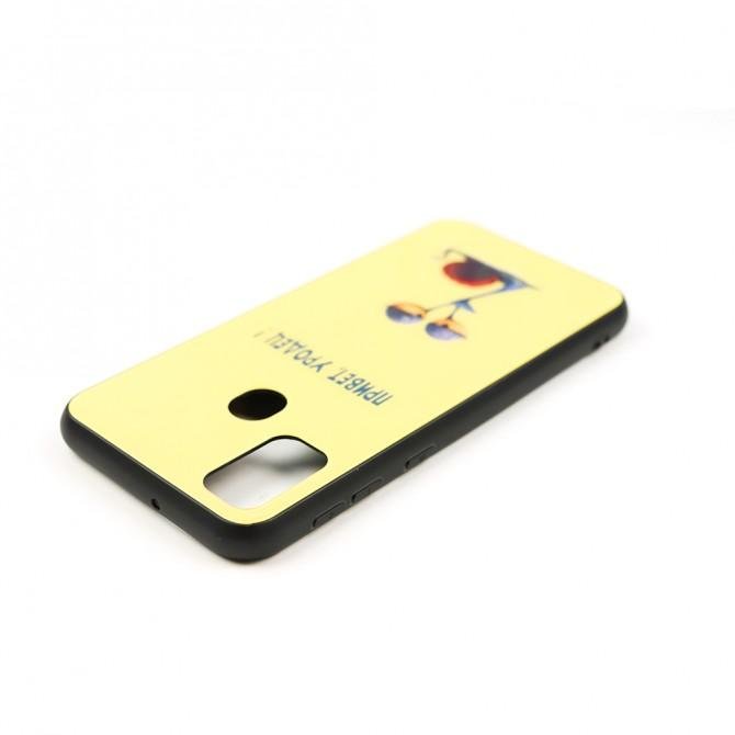 Чехол Joke series для Samsung M307F Galaxy M30s/M215 Galaxy M21 Привет у....ц-3