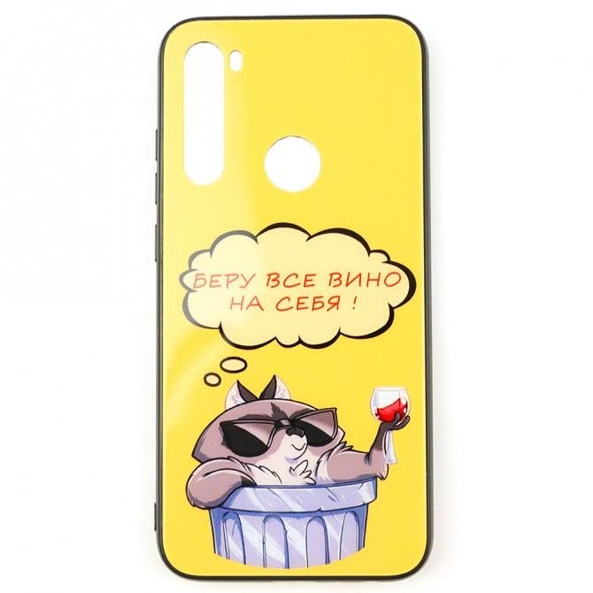 Чохол Joke series для Xiaomi Redmi Note 8 Вино-1