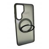 Чехол TPU+PC Aura Fold Samsung Galaxy S24 FE Black