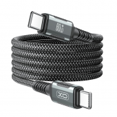 Кабель XO NB-Q267 60W Type-C to Type-C Black