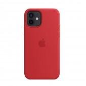 Чехол Original Full Soft Case (MagSafe) for iPhone 12/12 Pro Red