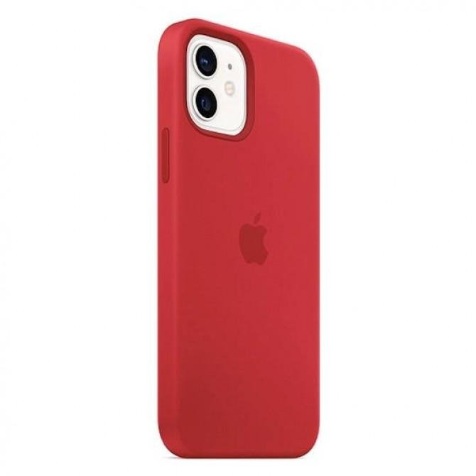 Чехол Original Full Soft Case (MagSafe) for iPhone 12/12 Pro Red-2