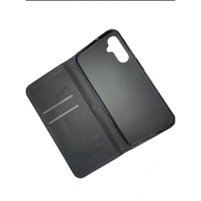 Чехол-книжка Lines Leather for Samsung A255 Galaxy A25 Black-2