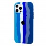 Чохол Colorfull Soft Case iPhone 12/12 Pro Aquarelle Cyan-White