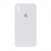 Оригинальный силиконовый чехол для iPhone X/Xs Белый FULL (SQUARE SHAPE) Оригинальный силиконовый чехол для iPhone X/Xs Белый FULL (SQUARE SHAPE)