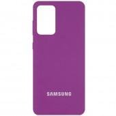 Чехол Original Soft Case Samsung A525 Galaxy A52 Виноградный FULL